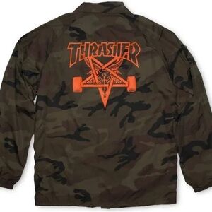 Thrasher Skategoat Camo Jacket